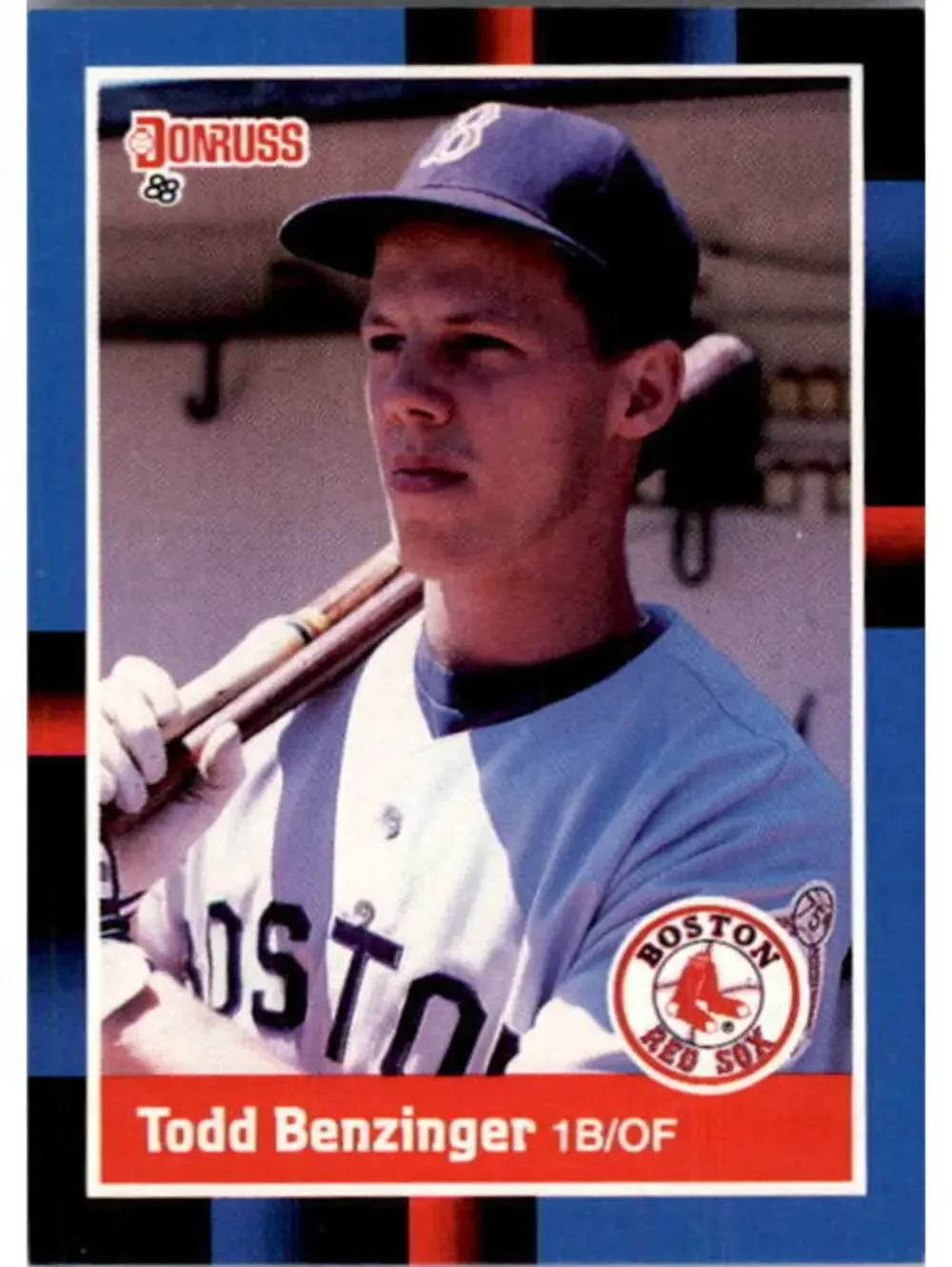 1988 Todd Benzinger Donruss Baseball Card #297